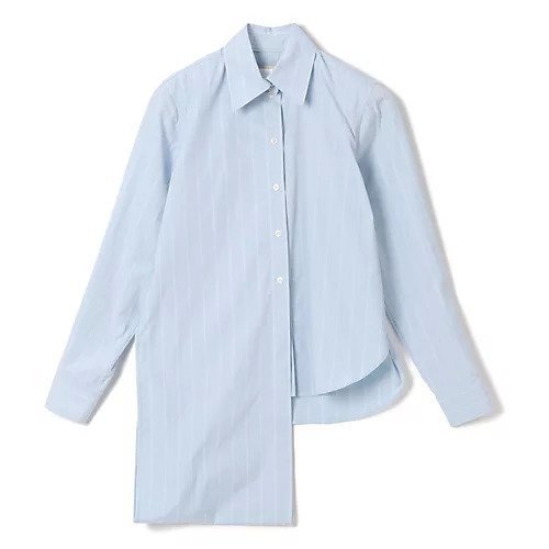 【リトコフスカヤ/LITKOVSKA】のAsymmetric Layered Shirt with Scarf Detail インテリア・キッズ・メンズ・レディースファッション・服の通販 founy(ファウニー) https://founy.com/ ファッション Fashion レディースファッション Fashion for Women トップス・カットソー Cut & Sew Tops シャツ・ブラウス・オフィスカジュアル Elegant Blouses & Button-Ups アシンメトリー Asymmetrical Style スカーフ Scarf, Neckwear |ID: prp329100004961390 ipo3291000000037223225