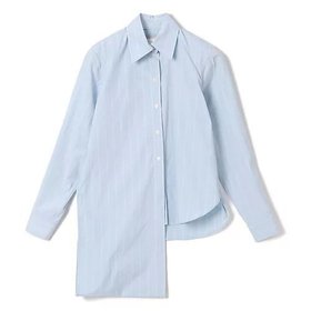 【リトコフスカヤ/LITKOVSKA】のAsymmetric Layered Shirt with Scarf Detail 人気、トレンドファッション・服の通販 founy(ファニー) ファッション Fashion レディースファッション Fashion for Women トップス・カットソー Cut & Sew Tops シャツ・ブラウス・オフィスカジュアル Elegant Blouses & Button-Ups アシンメトリー Asymmetrical Style スカーフ Scarf, Neckwear |ID:prp329100004961390