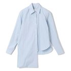 【リトコフスカヤ/LITKOVSKA】のAsymmetric Layered Shirt with Scarf Detail BLUE|ID: prp329100004961390 ipo3291000000037223226