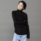 【スローン/SLOANE】のリブジャージー シアータートルネック ブラック|ID: prp329100004961433 ipo3291000000037223435