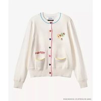 【ミュベール/MUVEIL】のサンリオキャラクターズコラボ ハローキティ カーディガン 大人の最旬トレンドファッション＆コーディネート founy(ファウニー) ファッション Fashion レディースファッション Fashion for Women トップス・カットソー Cut & Sew Tops カーディガン・羽織り Layered Style Cardigans カーディガン Cardigan, Knitwear グログラン Grosgrain, Grosgrain Ribbon ベーシック Basic, Essential ポケット Pocket, Pocket Detail |ID:prp329100004961435