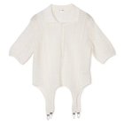 【チカ キサダ/CHIKA KISADA】のポロニット Off White|ID: prp329100004961484 ipo3291000000037223743