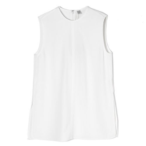 【トーテム/TOTEME】のWoven stripe top インテリア・キッズ・メンズ・レディースファッション・服の通販 founy(ファウニー) https://founy.com/ ファッション Fashion レディースファッション Fashion for Women ワンピース Dresses アクセサリー Fashion Accessories スマート Smart, Elegant スリット Slit, Slit Detail ノースリーブ Sleeveless, No-Sleeve |ID: prp329100004961496 ipo3291000000037223811