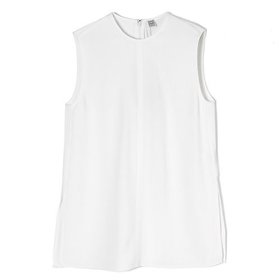 【トーテム/TOTEME】のWoven stripe top 人気、トレンドファッション・服の通販 founy(ファニー) ファッション Fashion レディースファッション Fashion for Women ワンピース Dresses アクセサリー Fashion Accessories スマート Smart, Elegant スリット Slit, Slit Detail ノースリーブ Sleeveless, No-Sleeve |ID:prp329100004961496