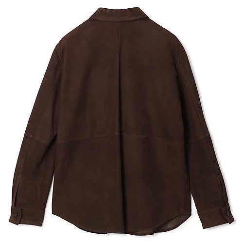 【トーテム/TOTEME】のSoft suede overshirt 人気、トレンドファッション・服の通販 founy(ファニー) 　ファッション　Fashion　レディースファッション　Fashion for Women　トップス・カットソー　Cut & Sew Tops　シャツ・ブラウス・オフィスカジュアル　Elegant Blouses & Button-Ups　ヴィンテージ　Vintage Style　other-2|ID: prp329100004961503 ipo3291000000037223845