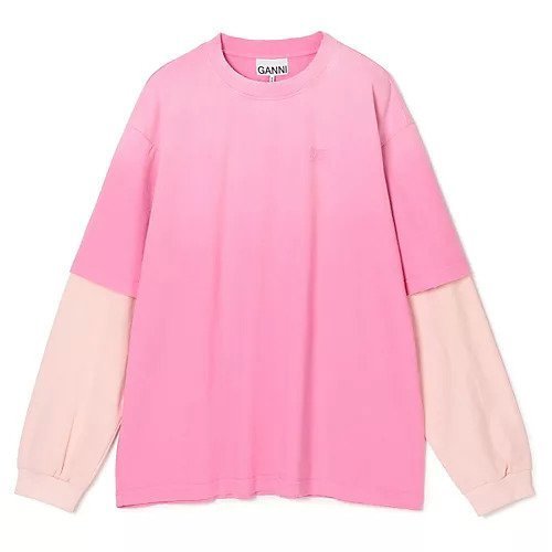 【ガニー/GANNI】のHeavy Cotton Jersey Longsleeve Washed Effect インテリア・キッズ・メンズ・レディースファッション・服の通販 founy(ファウニー) https://founy.com/ ファッション Fashion レディースファッション Fashion for Women アウター Coat / Outerwear Collection リラックス Relax, Relaxed Fit ロング Long, Long-Length 洗える Machine Washable |ID: prp329100004961517 ipo3291000000037223914