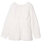 【マルティニーク/martinique】のタイプライタークルーペプラムブラウス 人気、トレンドファッション・服の通販 founy(ファニー) ファッション Fashion レディースファッション Fashion for Women トップス・カットソー Cut & Sew Tops シャツ・ブラウス・オフィスカジュアル Elegant Blouses & Button-Ups デコルテ Décolleté, Neckline ペプラム Peplum, Flared Hem リラックス Relax, Relaxed Fit 洗える Machine Washable thumbnail ホワイト|ID: prp329100004961541 ipo3291000000037224011