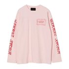 【シモーン ロシャ/SIMONE ROCHA】のPILLOWCASE LOGO PRINT LONG SLEEVE T-SHIRT PINK/RED|ID: prp329100004961549 ipo3291000000037224059