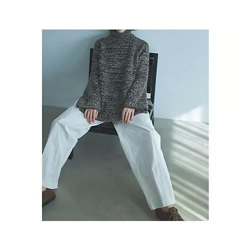 【マージュール/marjour】のMELANGE BOTTLE NECK KNIT インテリア・キッズ・メンズ・レディースファッション・服の通販 founy(ファニー) https://founy.com/ ファッション Fashion レディースファッション Fashion for Women トップス・カットソー Cut & Sew Tops ニット Knit Tops & Sweaters シンプル Simple, Minimal ストレッチ Stretch, Stretchy Fabric スリット Slit, Slit Detail バランス Balance, Style Balance ボトム Bottoms, Lower Wear ボトルネック Bottle Neck, Mock Neck ポケット Pocket, Pocket Detail ミックス Mix, Mixed Style メランジ Melange, Mixed Yarn 無地 Plain, Solid Color リラックス Relax, Relaxed Fit ワイド Wide, Wide Fit |ID: prp329100004961563 ipo3291000000037224118