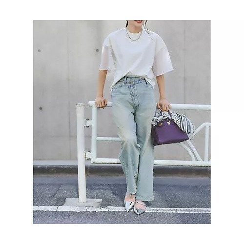 【スアデオ/suadeo】の【亀恭子さんコラボ】袖シアーとろみブラウス風トップス 人気、トレンドファッション・服の通販 founy(ファニー) 　ファッション　Fashion　レディースファッション　Fashion for Women　トップス・カットソー　Cut & Sew Tops　シャツ・ブラウス・オフィスカジュアル　Elegant Blouses & Button-Ups　とろみ　Fluid, Flowy Fabric　コラボ　Collaboration, Collab　シアー　Sheer, See-Through　トレンド　Trend, Trending Now　洗える　Machine Washable　other-2|ID: prp329100004961572 ipo3291000000037224162