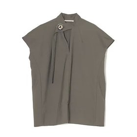 【ハルノブムラタ/HARUNOBUMURATA】のHEPBURN SL/ボタンブラウス 人気、トレンドファッション・服の通販 founy(ファニー) ファッション Fashion レディースファッション Fashion for Women トップス・カットソー Cut & Sew Tops シャツ・ブラウス・オフィスカジュアル Elegant Blouses & Button-Ups サマー Summer, Summer Style シルバー Silver, Metallic Silver バランス Balance, Style Balance ビッグ Big, Oversized エレガント 上品 Elegant |ID:prp329100004961589