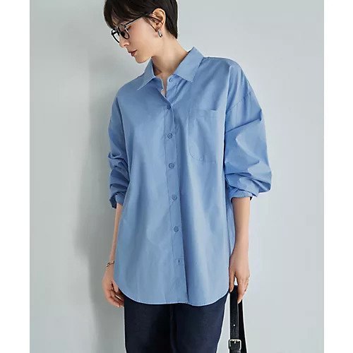 【スタイルデリ/STYLE DELI】のハリ感ゆったりBASICシャツ インテリア・キッズ・メンズ・レディースファッション・服の通販 founy(ファウニー) https://founy.com/ ファッション Fashion レディースファッション Fashion for Women トップス・カットソー Cut & Sew Tops シャツ・ブラウス・オフィスカジュアル Elegant Blouses & Button-Ups イエロー Yellow カフス Cuff Design ショート Short, Short Length ストレート Straight, Straight Cut スリット Slit, Slit Detail タイプライター Typewriter Fabric, Crisp Cotton 長袖 Long Sleeve, Full Sleeve バランス Balance, Style Balance フォルム Silhouette, Form ポケット Pocket, Pocket Detail マキシ Maxi, Full Length ラウンド Round, Round Neck レギンス Leggings, Stretch Pants |ID: prp329100004961597 ipo3291000000037241480