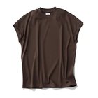 【グッド ピープル グッド ステッチング グッド プロダクト/GOOD PEOPLE GOOD STITCHING GOOD PRODUCT】のCrew Neck French Sleeve T 人気、トレンドファッション・服の通販 founy(ファニー) ファッション Fashion レディースファッション Fashion for Women トップス・カットソー Cut & Sew Tops 洗える Machine Washable ジャケット Jacket, Outerwear スリーブ Sleeve, Long Sleeve / Short Sleeve 定番 Standard, Basic Item フレンチ French, French Style エレガント 上品 Elegant thumbnail 【HPS別注】Brown|ID: prp329100004961602 ipo3291000000037224299