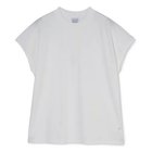【グッド ピープル グッド ステッチング グッド プロダクト/GOOD PEOPLE GOOD STITCHING GOOD PRODUCT】のCrew Neck French Sleeve T 人気、トレンドファッション・服の通販 founy(ファニー) ファッション Fashion レディースファッション Fashion for Women トップス・カットソー Cut & Sew Tops 洗える Machine Washable ジャケット Jacket, Outerwear スリーブ Sleeve, Long Sleeve / Short Sleeve 定番 Standard, Basic Item フレンチ French, French Style エレガント 上品 Elegant thumbnail White|ID: prp329100004961602 ipo3291000000037224300