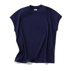 【グッド ピープル グッド ステッチング グッド プロダクト/GOOD PEOPLE GOOD STITCHING GOOD PRODUCT】のCrew Neck French Sleeve T 人気、トレンドファッション・服の通販 founy(ファニー) ファッション Fashion レディースファッション Fashion for Women トップス・カットソー Cut & Sew Tops 洗える Machine Washable ジャケット Jacket, Outerwear スリーブ Sleeve, Long Sleeve / Short Sleeve 定番 Standard, Basic Item フレンチ French, French Style エレガント 上品 Elegant thumbnail 【HPS別注】Navy|ID: prp329100004961602 ipo3291000000037224302