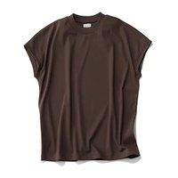 【グッド ピープル グッド ステッチング グッド プロダクト/GOOD PEOPLE GOOD STITCHING GOOD PRODUCT】のCrew Neck French Sleeve T 大人の最旬トレンドファッション＆コーディネート founy(ファウニー) ファッション Fashion レディースファッション Fashion for Women トップス・カットソー Cut & Sew Tops 洗える Machine Washable ジャケット Jacket, Outerwear スリーブ Sleeve, Long Sleeve / Short Sleeve 定番 Standard, Basic Item フレンチ French, French Style エレガント 上品 Elegant |ID:prp329100004961602
