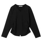 【プレインピープル/PLAIN PEOPLE】のテンセルコットンスウェットウエストタックプルオーバー ブラック|ID: prp329100004961607 ipo3291000000037224331