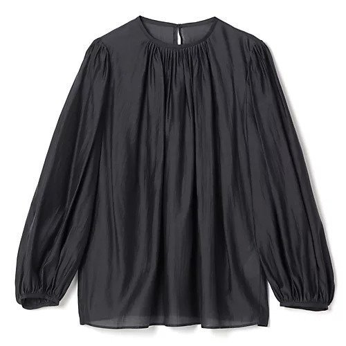 【プレインピープル/PLAIN PEOPLE】のアセテートリヨセルローンシアーギャザーブラウス 人気、トレンドファッション・服の通販 founy(ファニー) 　ファッション　Fashion　レディースファッション　Fashion for Women　トップス・カットソー　Cut & Sew Tops　シャツ・ブラウス・オフィスカジュアル　Elegant Blouses & Button-Ups　ギャザー　Gathered, Ruffled　スリーブ　Sleeve, Long Sleeve / Short Sleeve　洗える　Machine Washable　 other-1|ID: prp329100004961609 ipo3291000000037224338