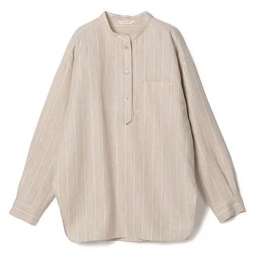 【プレインピープル/PLAIN PEOPLE】のヘンプコットンストライプシャツ インテリア・キッズ・メンズ・レディースファッション・服の通販 founy(ファウニー) https://founy.com/ ファッション Fashion レディースファッション Fashion for Women トップス・カットソー Cut & Sew Tops シャツ・ブラウス・オフィスカジュアル Elegant Blouses & Button-Ups おすすめ Recommended / Our Picks クラシック Classic, Timeless Style ストライプ Stripe, Striped Pattern セットアップ Set-Up, Coordinated Outfit ベスト Vest, Waistcoat |ID: prp329100004961613 ipo3291000000037241615