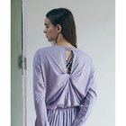 【ジュリエ/Julier】のライトプライム バッククロスプルオーバー/エコ・UVカット・吸汗速乾・ホットヨガ対応・ラッシュガード ラベンダー|ID: prp329100004961656 ipo3291000000037224584