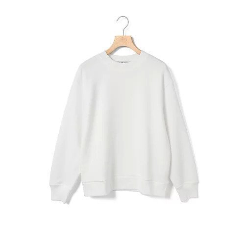 【ミディウミ/MidiUmi】のループウィールスウェットプルオーバー インテリア・キッズ・メンズ・レディースファッション・服の通販 founy(ファニー) 　ファッション　Fashion　レディースファッション　Fashion for Women　トップス・カットソー　Cut & Sew Tops　レディースパーカー・カジュアルフーディー　Casual Hoodies & Sweatshirts　カジュアルプルオーバー・ニットトップス　Pullovers & Knit Tops / Casual Pullovers　スウェット・クルーネックトップス　Sweatshirts & Crewnecks / Relaxed Fit Sweat Tops　コンパクト　Compact, Small Size　ベーシック　Basic, Essential　ループ　Loop, Loop Knit　オフホワイト|ID: prp329100004961690 ipo3291000000037224767