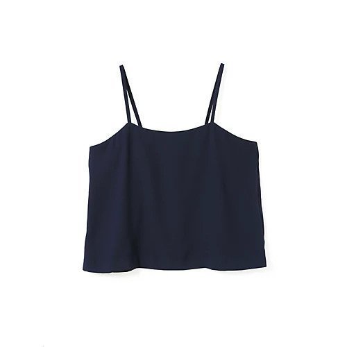 【ミズイロ インド/mizuiro ind】のジョーゼットキャミソール インテリア・キッズ・メンズ・レディースファッション・服の通販 founy(ファニー) 　ファッション　Fashion　レディースファッション　Fashion for Women　トップス・カットソー　Cut & Sew Tops　キャミソール&ノースリーブ　Camisoles & Sleeveless Tops　とろみ　Fluid, Flowy Fabric　インナー　Innerwear　キャミソール　Camisole, Spaghetti Strap Top　ジョーゼット　Georgette, Semi-Sheer Fabric　セットアップ　Set-Up, Coordinated Outfit　ドレープ　Drape, Draping Fabric　ボトム　Bottoms, Lower Wear　エレガント 上品　Elegant　ネイビー|ID: prp329100004961697 ipo3291000000037224802