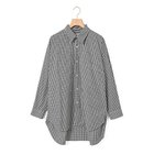 【ミディウミ/MidiUmi】のパターンビッグシャツ 人気、トレンドファッション・服の通販 founy(ファニー) ファッション Fashion レディースファッション Fashion for Women トップス・カットソー Cut & Sew Tops シャツ・ブラウス・オフィスカジュアル Elegant Blouses & Button-Ups ブロード Broadcloth, Fine Cotton マニッシュ Mannish, Boyish thumbnail ブラック|ID: prp329100004961707 ipo3291000000037224859