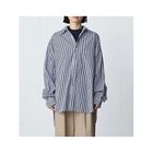 【ミディウミ/MidiUmi】のパターンビッグシャツ 人気、トレンドファッション・服の通販 founy(ファニー) ファッション Fashion レディースファッション Fashion for Women トップス・カットソー Cut & Sew Tops シャツ・ブラウス・オフィスカジュアル Elegant Blouses & Button-Ups ブロード Broadcloth, Fine Cotton マニッシュ Mannish, Boyish thumbnail ブルー|ID: prp329100004961707 ipo3291000000037224860
