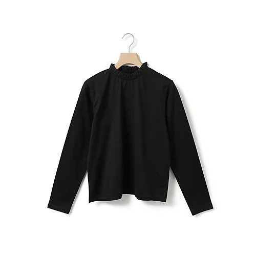 【ミディウミ/MidiUmi】のフリルネックプルオーバー インテリア・キッズ・メンズ・レディースファッション・服の通販 founy(ファニー) https://founy.com/ ファッション Fashion レディースファッション Fashion for Women トップス・カットソー Cut & Sew Tops カジュアルプルオーバー・ニットトップス Pullovers & Knit Tops / Casual Pullovers インナー Innerwear カットソー Cut and Sewn Top シンプル Simple, Minimal フリル Frill, Ruffle エレガント 上品 Elegant |ID: prp329100004961724 ipo3291000000037224950