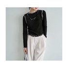 【スタイルデリ/STYLE DELI】のメロウリブ ベストレイヤードトップス 人気、トレンドファッション・服の通販 founy(ファニー) ファッション Fashion レディースファッション Fashion for Women アウター Coat / Outerwear Collection トップス・カットソー Cut & Sew Tops ベスト&ジレ / 重ね着スタイル Vests & Gilets インナー Innerwear カットソー Cut and Sewn Top サロペット Overalls, Salopette ジャケット Jacket, Outerwear スリット Slit, Slit Detail タンク Tank Top, Sleeveless Top 定番 Standard, Basic Item 長袖 Long Sleeve, Full Sleeve バランス Balance, Style Balance ビスチェ Bustier, Corset Top フィット Fit, Slim Fit ベスト Vest, Waistcoat ラウンド Round, Round Neck 夏 Summer thumbnail ブラック|ID: prp329100004961745 ipo3291000000037225089