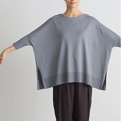 【ドレスハーセルフ/DRESS HERSELF】の【洗える】シルクコットン/セーター インテリア・キッズ・メンズ・レディースファッション・服の通販 founy(ファウニー) https://founy.com/ ファッション Fashion レディースファッション Fashion for Women シルク Silk, 100% Silk セーター Sweater, Knitwear リラックス Relax, Relaxed Fit 洗える Machine Washable |ID: prp329100004961747 ipo3291000000037336295