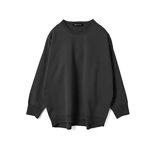【ミズイロ インド/mizuiro ind】のクルーネックワイドプルオーバー 人気、トレンドファッション・服の通販 founy(ファニー) 　ファッション　Fashion　レディースファッション　Fashion for Women　トップス・カットソー　Cut & Sew Tops　カジュアルプルオーバー・ニットトップス　Pullovers & Knit Tops / Casual Pullovers　おすすめ　Recommended / Our Picks　シンプル　Simple, Minimal　ストレッチ　Stretch, Stretchy Fabric　ベーシック　Basic, Essential　エレガント 上品　Elegant　今季　This Season, Current Season　洗える　Machine Washable　other-2|ID: prp329100004961754 ipo3291000000037225162