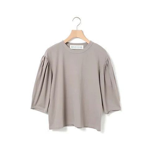 【ミディウミ/MidiUmi】のボリュームスリーブプルオーバー インテリア・キッズ・メンズ・レディースファッション・服の通販 founy(ファニー) 　ファッション　Fashion　レディースファッション　Fashion for Women　トップス・カットソー　Cut & Sew Tops　カジュアルプルオーバー・ニットトップス　Pullovers & Knit Tops / Casual Pullovers　ボリューム袖・フリルスリーブブラウス　Voluminous & Ruffle Sleeves / Puffy Sleeve Tops　ギャザー　Gathered, Ruffled　シンプル　Simple, Minimal　ベスト　Vest, Waistcoat　ベーシック　Basic, Essential　ベージュ|ID: prp329100004961792 ipo3291000000037225353