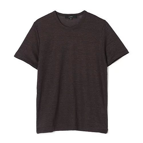 【フローレント/FLORENT】のLINEN CREWNECK SIMPLE T-SHIRTS インテリア・キッズ・メンズ・レディースファッション・服の通販 founy(ファニー) 　ファッション　Fashion　レディースファッション　Fashion for Women　トップス・カットソー　Cut & Sew Tops　シャツ・ブラウス・オフィスカジュアル　Elegant Blouses & Button-Ups　ロングTシャツ・Tシャツ　Longline T-Shirts & Tees　インナー　Innerwear　コンパクト　Compact, Small Size　ジャケット　Jacket, Outerwear　トレンド　Trend, Trending Now　リネン　Linen, Linen Fabric　洗える　Machine Washable　C.GRY|ID: prp329100004961802 ipo3291000000037225396