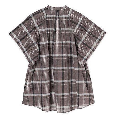 【フローレント/FLORENT】のSHEER CHECK BLOUSE 人気、トレンドファッション・服の通販 founy(ファニー) 　ファッション　Fashion　レディースファッション　Fashion for Women　シアー　Sheer, See-Through　スマート　Smart, Elegant　チェック　Check, Plaid, Tartan　バランス　Balance, Style Balance　フレア　Flare, Flared　夏　Summer　other-2|ID: prp329100004961806 ipo3291000000037225412