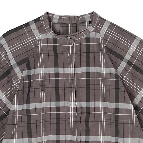 【フローレント/FLORENT】のSHEER CHECK BLOUSE 人気、トレンドファッション・服の通販 founy(ファニー) 　ファッション　Fashion　レディースファッション　Fashion for Women　シアー　Sheer, See-Through　スマート　Smart, Elegant　チェック　Check, Plaid, Tartan　バランス　Balance, Style Balance　フレア　Flare, Flared　夏　Summer　other-3|ID: prp329100004961806 ipo3291000000037225413