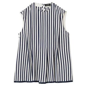 【シンメ/SINME】のストライブタックノースリーブシャツ 人気、トレンドファッション・服の通販 founy(ファニー) ファッション Fashion レディースファッション Fashion for Women トップス・カットソー Cut & Sew Tops キャミソール&ノースリーブ Camisoles & Sleeveless Tops シャツ・ブラウス・オフィスカジュアル Elegant Blouses & Button-Ups なめらか Smooth, Silky Texture ストライプ Stripe, Striped Pattern ノースリーブ Sleeveless, No-Sleeve パイピング Piping, Trim Design フロント Front, Front Design リラックス Relax, Relaxed Fit 洗える Machine Washable |ID:prp329100004961810