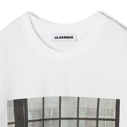 【ジル サンダー/JIL SANDER】のT-SHIRT CN SS PNT 人気、トレンドファッション・服の通販 founy(ファニー) 　ファッション　Fashion　レディースファッション　Fashion for Women　トップス・カットソー　Cut & Sew Tops　シャツ・ブラウス・オフィスカジュアル　Elegant Blouses & Button-Ups　ロングTシャツ・Tシャツ　Longline T-Shirts & Tees　ショルダー　Shoulder, Shoulder Strap　シンプル　Simple, Minimal　ドロップ　Drop Shoulder, Dropped Style　洗える　Machine Washable　other-3|ID: prp329100004961815 ipo3291000000037225452