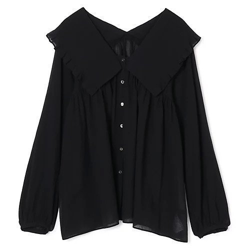 【マルティニーク/martinique】のコットンシフォンプリーツカラーブラウス インテリア・キッズ・メンズ・レディースファッション・服の通販 founy(ファウニー) https://founy.com/ ファッション Fashion レディースファッション Fashion for Women トップス・カットソー Cut & Sew Tops シャツ・ブラウス・オフィスカジュアル Elegant Blouses & Button-Ups おすすめ Recommended / Our Picks シンプル Simple, Minimal フェミニン Feminine, Girly フリル Frill, Ruffle 洗える Machine Washable |ID: prp329100004961830 ipo3291000000037225534