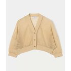 【レキュップ/LEQUIPE】の麻ポリエステルカーディガン ベージュ|ID: prp329100004961838 ipo3291000000037225580