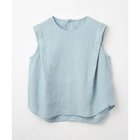 【レキュップ/LEQUIPE】のピュアリネンガーメントダイトップス 人気、トレンドファッション・服の通販 founy(ファニー) ファッション Fashion レディースファッション Fashion for Women トップス・カットソー Cut & Sew Tops おすすめ Recommended / Our Picks セットアップ Set-Up, Coordinated Outfit ノースリーブ Sleeveless, No-Sleeve バランス Balance, Style Balance ミドル Middle Length, Mid Height ワイド Wide, Wide Fit 洗える Machine Washable thumbnail サックスブルー|ID: prp329100004961840 ipo3291000000037225588