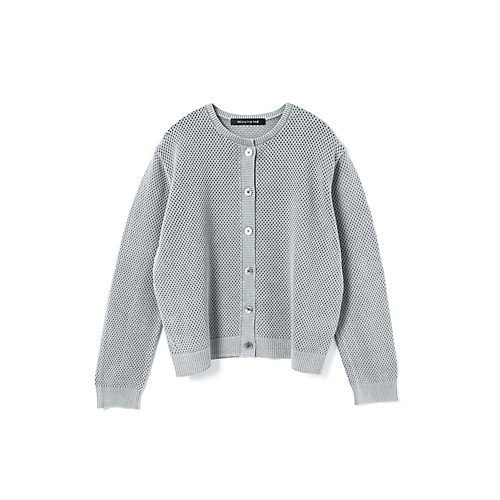 【ミズイロ インド/mizuiro ind】のストーンウォッシュメッシュクルーネックカーディガン 人気、トレンドファッション・服の通販 founy(ファニー) 　ファッション　Fashion　レディースファッション　Fashion for Women　トップス・カットソー　Cut & Sew Tops　カーディガン・羽織り　Layered Style Cardigans　インナー　Innerwear　コンパクト　Compact, Small Size　タンク　Tank Top, Sleeveless Top　春　Spring　長袖　Long Sleeve, Full Sleeve　other-2|ID: prp329100004961848 ipo3291000000037225623