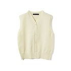 【ミズイロ インド/mizuiro ind】のVネックベスト 人気、トレンドファッション・服の通販 founy(ファニー) ファッション Fashion レディースファッション Fashion for Women アウター Coat / Outerwear Collection トップス・カットソー Cut & Sew Tops ベスト&ジレ / 重ね着スタイル Vests & Gilets Vネックトップス V-Neck Tops / V-Cut Neckline Shirts クラシック Classic, Timeless Style シンプル Simple, Minimal ノースリーブ Sleeveless, No-Sleeve フロント Front, Front Design ベスト Vest, Waistcoat ベーシック Basic, Essential 夏 Summer thumbnail アイボリー|ID: prp329100004961853 ipo3291000000037225671