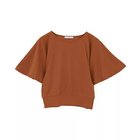 【ジュリエ/Julier】のフロウスムースショートトップス テラコッタ|ID: prp329100004961868 ipo3291000000037225750