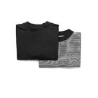 【ミディウミ/MidiUmi】のHOMEパックハーフスリーブTシャツ 人気、トレンドファッション・服の通販 founy(ファニー) ファッション Fashion レディースファッション Fashion for Women トップス・カットソー Cut & Sew Tops シャツ・ブラウス・オフィスカジュアル Elegant Blouses & Button-Ups ロングTシャツ・Tシャツ Longline T-Shirts & Tees カットソー Cut and Sewn Top スリーブ Sleeve, Long Sleeve / Short Sleeve ハーフ Half, Half-Length ボーダー Border, Stripe ポケット Pocket, Pocket Detail モックネック Mock Neck, Short Turtleneck 巾着 Drawstring Bag, Kinchaku 旅行 Travel 無地 Plain, Solid Color thumbnail ブラック|ID: prp329100004961883 ipo3291000000037225844