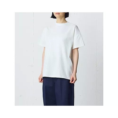 【ミディウミ/MidiUmi】のHOMEパックハーフスリーブTシャツ 人気、トレンドファッション・服の通販 founy(ファニー) 　ファッション　Fashion　レディースファッション　Fashion for Women　トップス・カットソー　Cut & Sew Tops　シャツ・ブラウス・オフィスカジュアル　Elegant Blouses & Button-Ups　ロングTシャツ・Tシャツ　Longline T-Shirts & Tees　カットソー　Cut and Sewn Top　スリーブ　Sleeve, Long Sleeve / Short Sleeve　ハーフ　Half, Half-Length　ボーダー　Border, Stripe　ポケット　Pocket, Pocket Detail　モックネック　Mock Neck, Short Turtleneck　巾着　Drawstring Bag, Kinchaku　旅行　Travel　無地　Plain, Solid Color　other-2|ID: prp329100004961883 ipo3291000000037225847