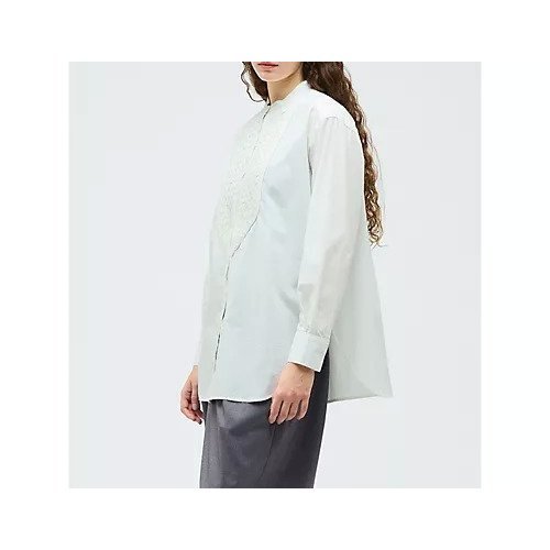 【ミズイロ インド/mizuiro ind】のブランディングクロスシャツ 人気、トレンドファッション・服の通販 founy(ファニー) 　ファッション　Fashion　レディースファッション　Fashion for Women　トップス・カットソー　Cut & Sew Tops　シャツ・ブラウス・オフィスカジュアル　Elegant Blouses & Button-Ups　シンプル　Simple, Minimal　ジャケット　Jacket, Outerwear　バランス　Balance, Style Balance　other-3|ID: prp329100004961887 ipo3291000000037225869