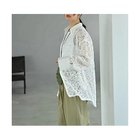 【スタイルデリ/STYLE DELI】の【BLK001】刺繍レースオーバーサイズシャツ 人気、トレンドファッション・服の通販 founy(ファニー) ファッション Fashion レディースファッション Fashion for Women トップス・カットソー Cut & Sew Tops シャツ・ブラウス・オフィスカジュアル Elegant Blouses & Button-Ups インナー Innerwear カフス Cuff Design キャミ Camisole, Cami Top シンプル Simple, Minimal スラックス Slacks, Dress Pants タンク Tank Top, Sleeveless Top ダウン Down, Puffer デニム Denim, Jeans Material バランス Balance, Style Balance ベーシック Basic, Essential レース Lace, Lace Fabric thumbnail オフホワイト|ID: prp329100004961891 ipo3291000000037225890