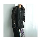 【スタイルデリ/STYLE DELI】の【BLK001】刺繍レースオーバーサイズシャツ 人気、トレンドファッション・服の通販 founy(ファニー) ファッション Fashion レディースファッション Fashion for Women トップス・カットソー Cut & Sew Tops シャツ・ブラウス・オフィスカジュアル Elegant Blouses & Button-Ups インナー Innerwear カフス Cuff Design キャミ Camisole, Cami Top シンプル Simple, Minimal スラックス Slacks, Dress Pants タンク Tank Top, Sleeveless Top ダウン Down, Puffer デニム Denim, Jeans Material バランス Balance, Style Balance ベーシック Basic, Essential レース Lace, Lace Fabric thumbnail ブラック|ID: prp329100004961891 ipo3291000000037225892