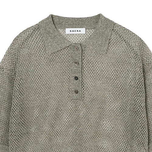 【サクラ/SACRA】のGLOSSY LINEN OPENWORK 人気、トレンドファッション・服の通販 founy(ファニー) 　ファッション　Fashion　レディースファッション　Fashion for Women　インナー　Innerwear　シアー　Sheer, See-Through　メッシュ　Mesh, Net Fabric　リネン　Linen, Linen Fabric　ワーク　Workwear, Utility Style　夏　Summer　other-3|ID: prp329100004961901 ipo3291000000037225990
